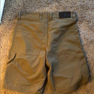 Khaki under armor shorts